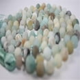 thumbnail image 2 of K-KED 6mm Matte Amazonite Gemstone 108 Beads mala Necklace Bless Pray Spirituality, 2 of 3