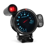 3.5 80mm Tachometer Gauge High Speed Stepper Motor RPM Rev Counter 7 Color LED