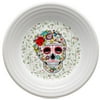 Fiesta® Dinnerware 9" Luncheon Plate - Skull & Vine - Sugar