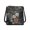Dragonfly Bloom, variant on Peacock Pattern Water-Resistant Shoulder Bag for Travel Daily, Waterproof Adjustable Strap Sling Bag Lightweight PU Leather Crossbody Purse