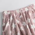 thumbnail image 4 of HLKJKLS Sweatpants Women Fashion Fuzzy Pajama Pants Winter Fleece Bottoms Elastic Waist Wide Leg Pockets Polyester Pink S-Xxl, 4 of 8