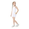 thumbnail image 2 of Big Girls Golf Tennis Sports Sleeveless Athletic Active Dress with Safety Inner Pockets Shorts, 2 of 5