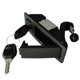 thumbnail image 3 of 2PCS Compression Latch Lock Trigger Latch Lock Zinc Alloy Adjustable Lever Hand Operated Compression Latch Flush Silvers, 3 of 5
