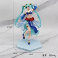 thumbnail image 3 of Figuras de acción de Hatsune Miku Sakura Miku Kawaii, modelo coleccionable, decoración de dibujos animados, regalo sorpresa, juguetes de moda, muñecas, 3 of 5