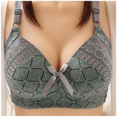 Staron Wireless Bras for Women Comfort Push Up No Underwire Bra Bralettes Wireless Sport Everyday Bras Stretch Plus Size Bralettes Seamless Bra