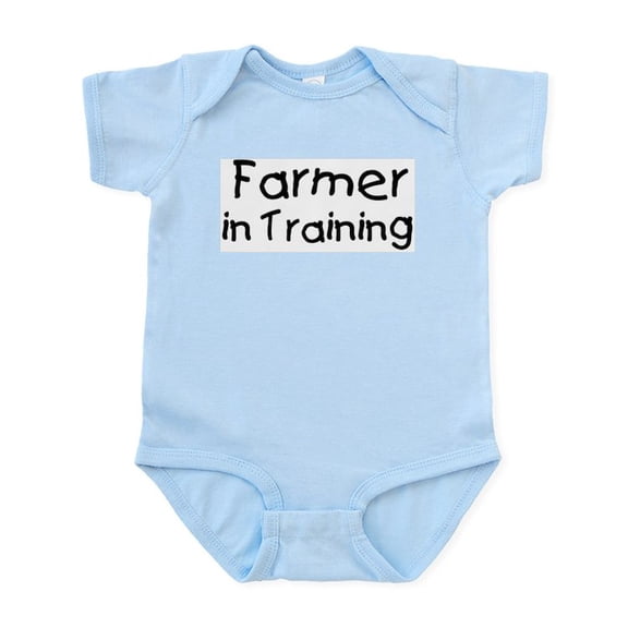 CafePress - Farmer In Training Infant Bodysuit - Baby Light Bodysuit, Size Newborn - 24 Months