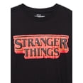 thumbnail image 5 of Netflix, Boys' & Big Boys' Stranger Things Logo Graphic T-Shirt, Sizes 4-18, 5 of 6