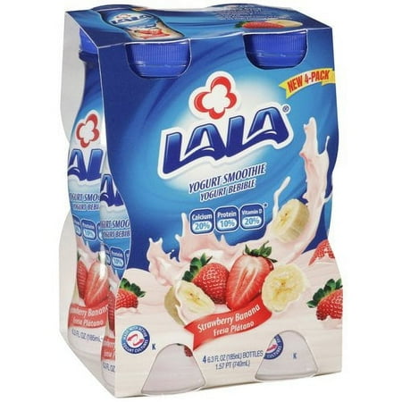 Lala Strawberry Banana Smoothie 4pk