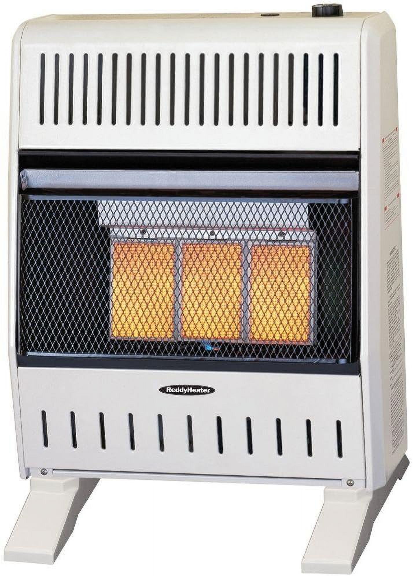 Reddy Heater Vent- Free 20,000 BTU-NG/LP-18,000 Infrared Blue Flame Gas  Wall Heater, Model# IWH16NLTD - Walmart.com