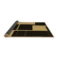 thumbnail image 2 of Ahgly Company Indoor Square Abstract Brown Contemporary Area Rugs, 3' Square, 2 of 4