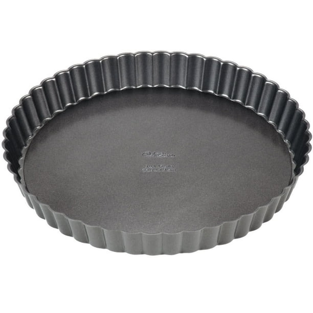 Wilton Excelle Elite NonStick Metal Tart and Quiche Pan with Removable