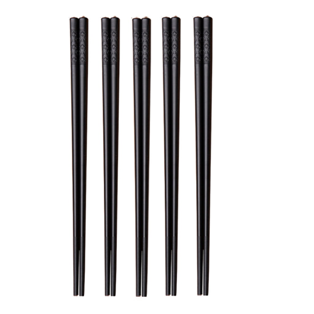 Reusable Chopsticks 5Pairs Quality Chopsticks for Household and
