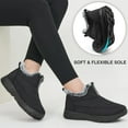 thumbnail image 4 of Ecetana Snow Boots for Women Winter Slip On Ankle Boots Waterproof Outdoor Anti Slip Shoes, 4 of 6