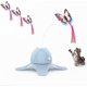 thumbnail image 1 of Juguete interactivo para gatos, juguete de mariposa giratorio automático para interiores, juguete eléctrico giratorio de 360 ​​° para gatos, juguete para gatos de interior, gatito jugando + tres acce JAMW Sencillez, 1 of 5