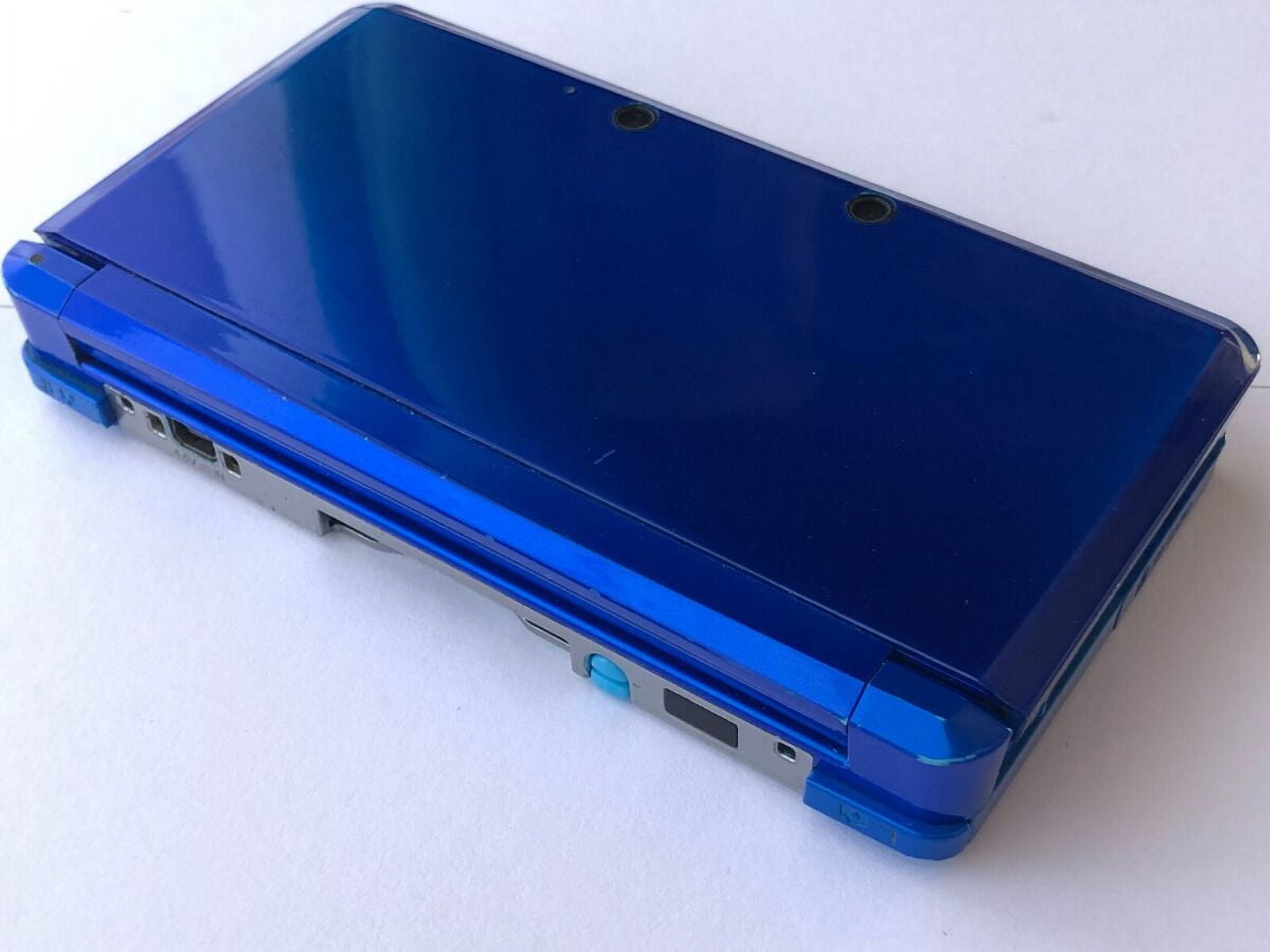 Restored Nintendo 3DS Console, 1 GB Data Storage, Cobalt Blue