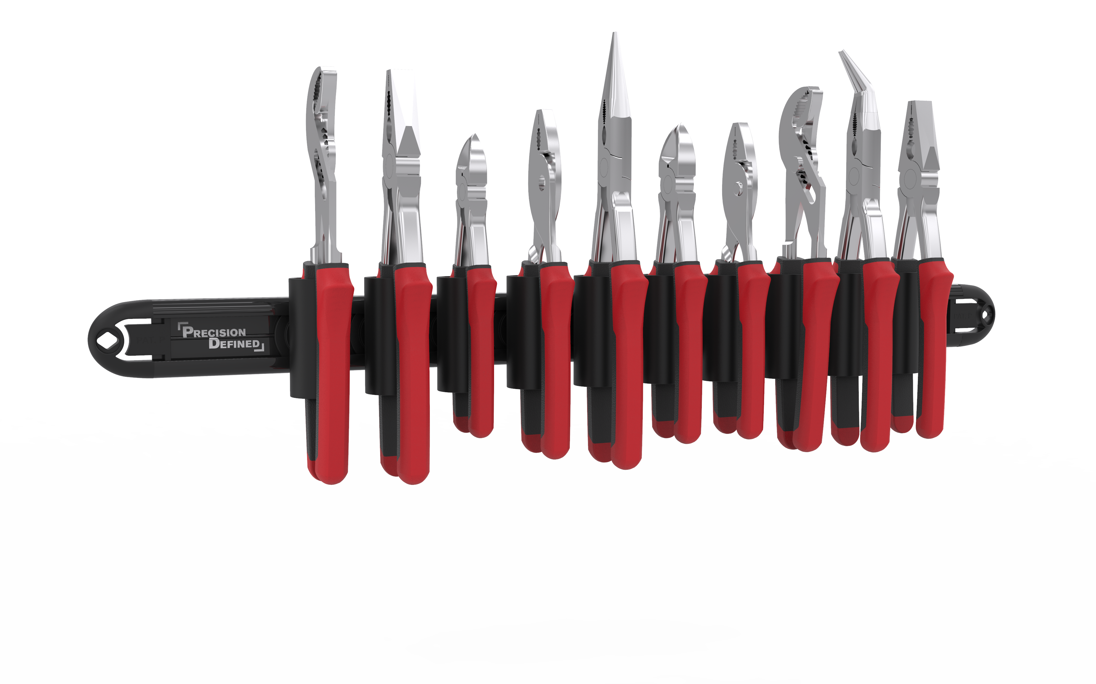 PD Plier Organizer Rack Pliers Holder for Wall Mount, Premium