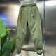 thumbnail image 5 of Puntoco Pantalones casuales largos para hombre Pantalones deportivos vintage con cintura elástica para hombre Pantalones deportivos de pierna recta Pantalones casuales para exteriores lavados, 5 of 5