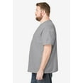 thumbnail image 3 of KingSize Men's Big & Tall The Ultra-Light No Pocket Tee, 3 of 3