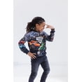 thumbnail image 2 of Sudadera con capucha Monster Jam Zombie Grave Digger Megalodon para niños de 10 a 12 años, 2 of 6