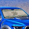 thumbnail image 2 of Yuyamidu Boho Car Windshield Sunshade Dog Paw Reflective Sun Visor for Big Sedan Van SUV Fashion Automotive Windshield Shade Screens Keep Your Vehicle Cool and Damage Free, 2 of 7