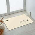 thumbnail image 4 of Ohmyroo 24x16 Inch Diatomite Sink Mat Modern Art Non-Slip Absorbent Rug for Bathroom, 4 of 5