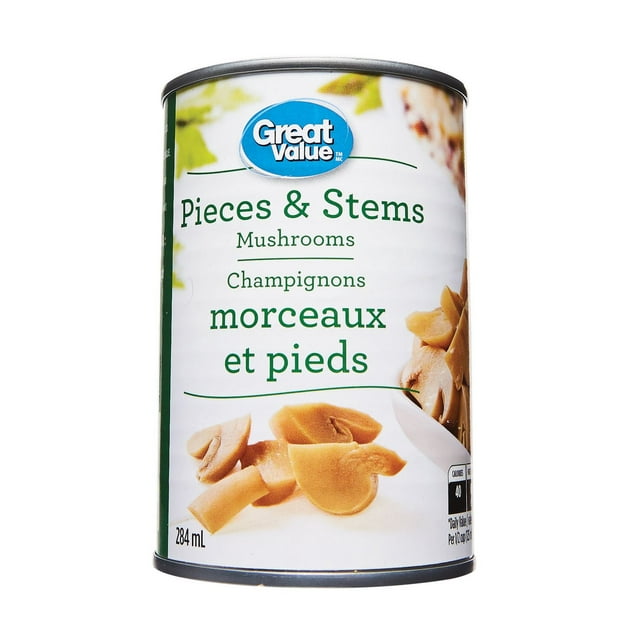 Great Value Pieces and Stems Mushrooms