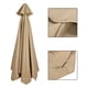 thumbnail image 4 of Captura de pantalla del pedido lote mínimo de 10 Sombrillas para exteriores sombrillas de repuesto para sombrillas de patio sin estructura de sombrilla color azul real ANGGREK  Otros, 4 of 8