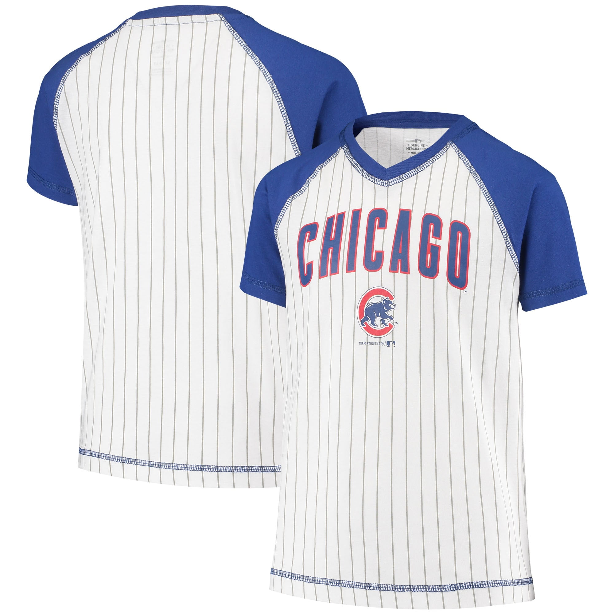 white chicago cubs shirt