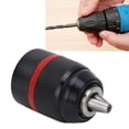 thumbnail image 3 of Rango De Abrazadera De 213 Mm, Portabrocas De Metal Con Ajuste Automático Sin Llave Con Estructura Firme, Alta Estabilidad Para Taladro Manual Eléctrico O Taladro De Banco, Tarea, 3 of 7