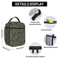 thumbnail image 3 of Insulated Lunch Bag Retro Camouflage Pattern Reusable Lunch Box for Men Women, 3 of 7