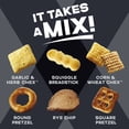 thumbnail image 4 of Chex Mix Bold Garlic and Herb Snack Mix, 13.5 oz Family Size Bag – Savory Crunchy Party Mix, 4 of 5