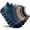 Dark, variant on 6 Pairs Merino Wool Ankle Hiking Running Socks Compression Thick Cushion Breathable No Show Socks for Men Women
