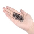 thumbnail image 5 of Uxcell 10.5 x 6 x 7mm Alloy Grommets Eyelets with Washers Dark Grey 100 Set, 5 of 6