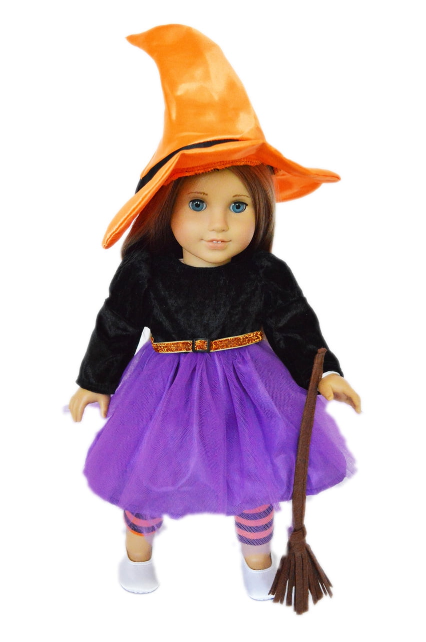 american girl doll witch costume
