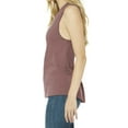 thumbnail image 3 of Women's Sleeveless Jersey Muscle Tank Mauve 2X-Large, 3 of 5