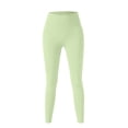 thumbnail image 3 of Stephy Yoga Pants Yoga Clothes Women's Fitness Sports Pants Pants Leggings No Embarrassing Lines High Waist No Butt, Green, L, 3 of 7