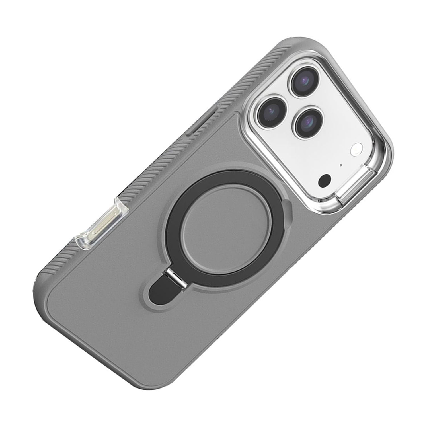 Heavy Duty Case with Wireless Charging Kickstand for iPhone 17 Pro Max - Grey