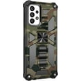 thumbnail image 3 of Slim Fit Phone Case for Samsung Galaxy A23 4G/5G, Army Camouflage Case with Military Grade Protection Drop-Tested and Built-in Kickstand Cover for Samsung Galaxy A23,MC Army Green, 3 of 7