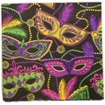 thumbnail image 2 of Amscan 501901 Mardi Gras Masques Serviettes de Table, 5" x 5", 16 Ct., 2 of 5