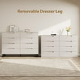 thumbnail image 4 of Commode de Style Ferme pour Chambre, Commode à 6/7/8 Tiroirs, Commode en Bois, Grand Organisateur de Rangement pour Chambre, Salon, 4 of 7