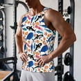 thumbnail image 5 of Pofeuu Cute Sea Animals Print Men's Workout Tank Tops Sleeveless Muscle Gym Shirt Quick Dry-3X-Large, 5 of 7