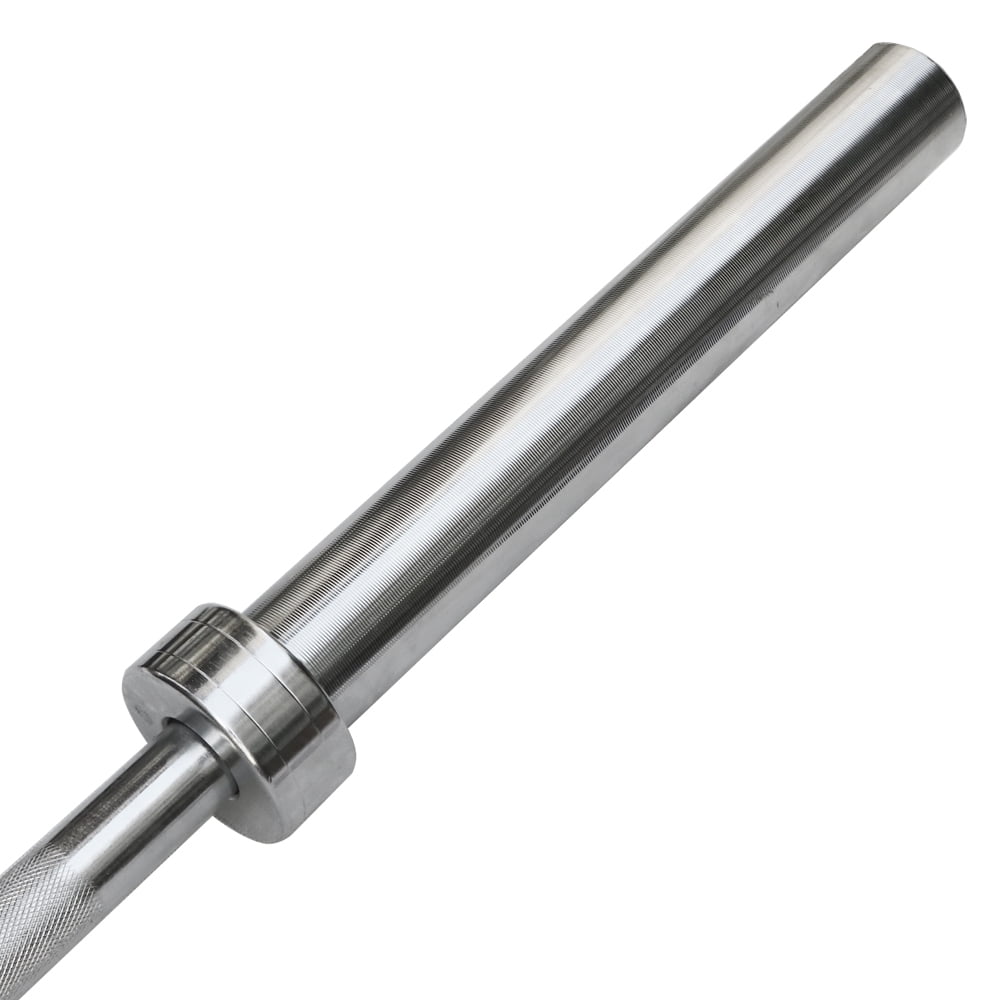 LINJH 7FT Chrome Olympic Barbell Lifting Bar Weight Workout Gym Bench Workout 35.9 Lb