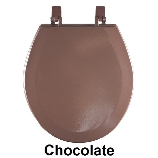 Ergode Fantasia Asiento de inodoro de madera estándar de 17 pulgadas - Chocolate Ergode TOWDSTCH04-VV
