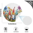thumbnail image 3 of Dreamtimes Cute Christmas Gnome Placemats Set of 4 Non-Slip Heat Resistant Dining Table Place Mats Washable Kitchen PVC Weave Table Mats, 3 of 6