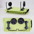 thumbnail image 3 of Bolsa de carrito de compras plegable shaofei con ruedas Bolsa de comestibles reutilizables Naranja, 3 of 5