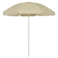 thumbnail image 2 of vidaXL Beach Umbrella Outdoor Garden Parasol Canopy Shelter Multi Sizes/Colors, 2 of 47