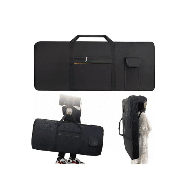 Funda Para Piano Digital 61 Teclas color negro