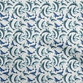 thumbnail image 1 of oneOone Cotton Silk Teal Green Fabric Whale Sewing Material Print Fabric By The Yard 42 Inch Wide, 1 of 6