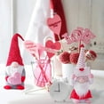 thumbnail image 5 of 2Pcs Valentine's Day Gnomes Decor, Decorations Standing Valentine's Desktop Room Decoration Living Post Day Bedroom Home Decor Christmas Hanging Ornament, 5 of 7