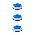 thumbnail image 3 of Bewildely 1Pcs Collapsible Microwave Plate Cover Foldable Covers Microwave Heating Guard Splatter Splashproof Folding for Type1 NO1, 3 of 6
